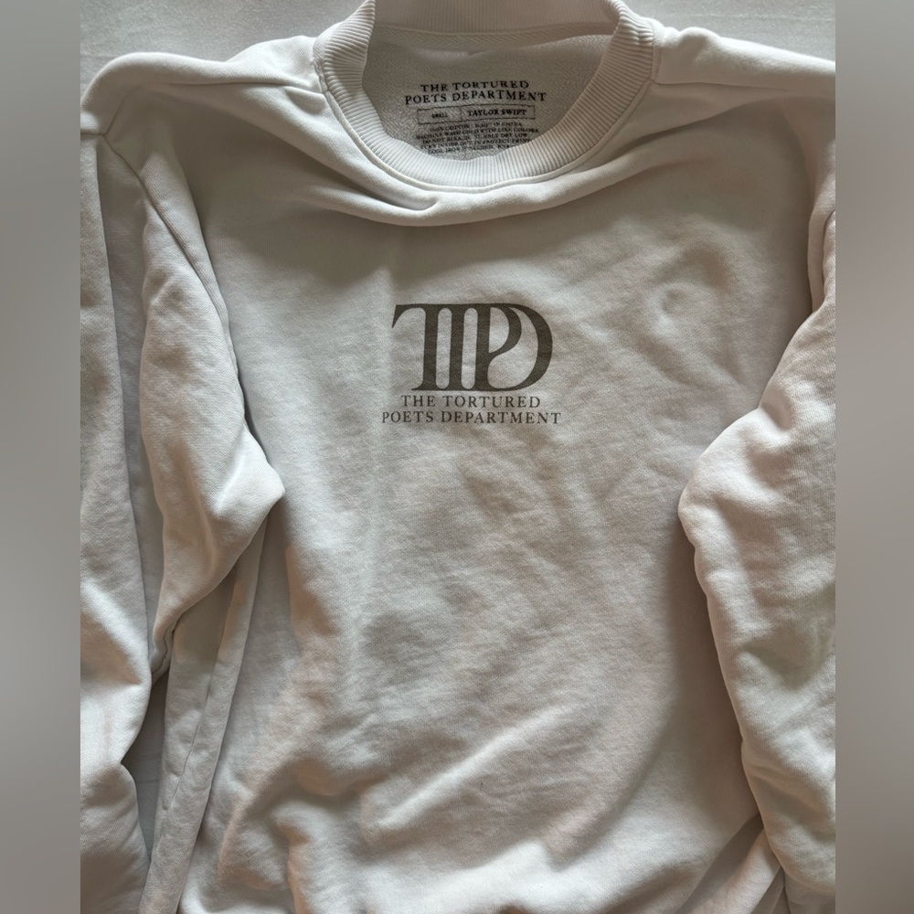Taylor Swift Official TTPD Fortnight Crewneck
